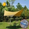 Acier inoxydable de Peg Elastic Tent Peg Rings de tente de rechange de la toile 160g de bulle de famille