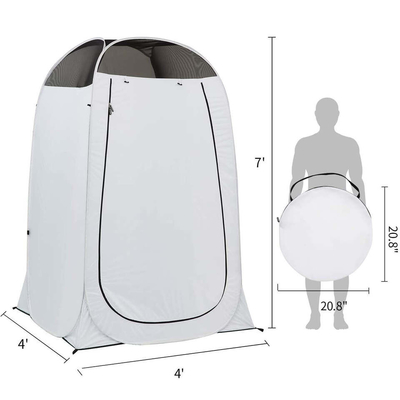 Sautez la tente de camping extérieure de toilette