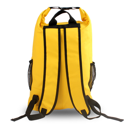 sac à dos imperméable de sac sec de bâche de PVC du sac 500D de refroidisseur de 15Lt Travel Lightweight Camping