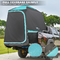 Abri portatif de voiture de toit de voiture de polyester d'équipement de camping de parking extérieur arrière de tente