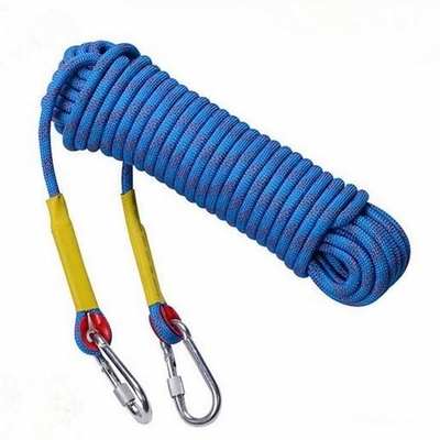 Corde s'élevante dynamique de hausse de haute qualité faite sur commande de corde de sécurité de roche de la corde 10.5mm de sortie de secours de délivrance d'alpinisme